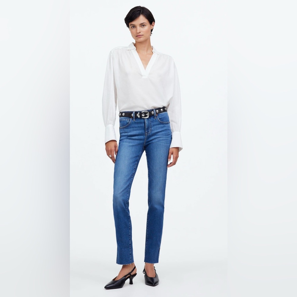 Made well stove pipe jeans